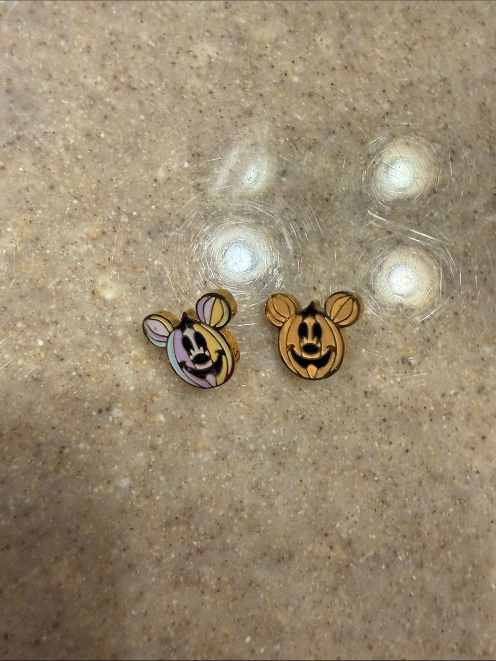 Disney BBBrooke Band buttons Mickey Pumpkins